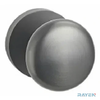 A5-A008 Knob, Brushed Black Nickel