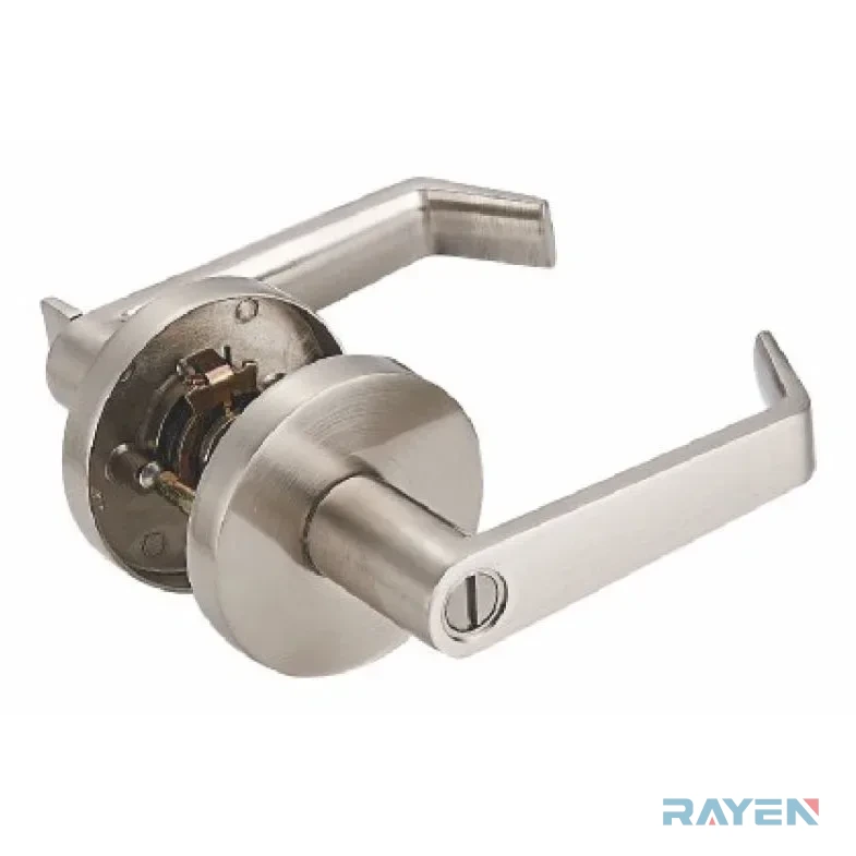 BK901 Tubular Lever Lock, Brushed Nickel