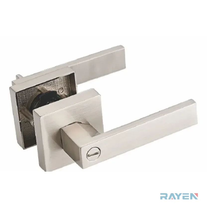 BK903 Tubular Lever Lock, Brushed Nickel