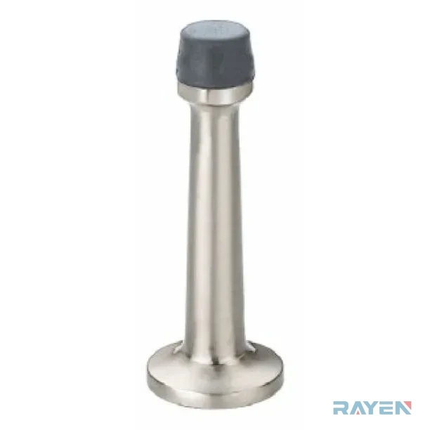 D3854 SN Door Stopper, Brushed Nickel