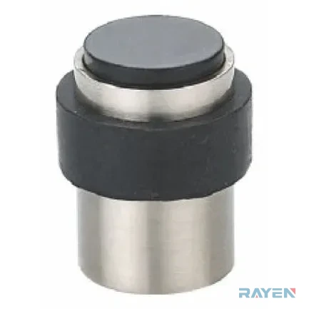 D3857 SN Door Stopper, Brushed Nickel