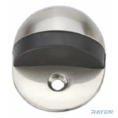 D3864 SN Door Stopper, Brushed Nickel