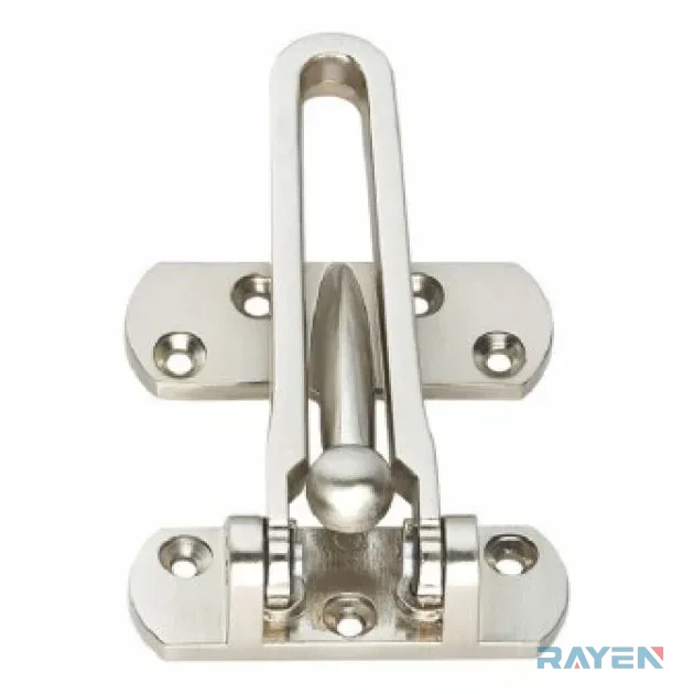 D3869 SN Security Door Guard, Brushed Nickel
