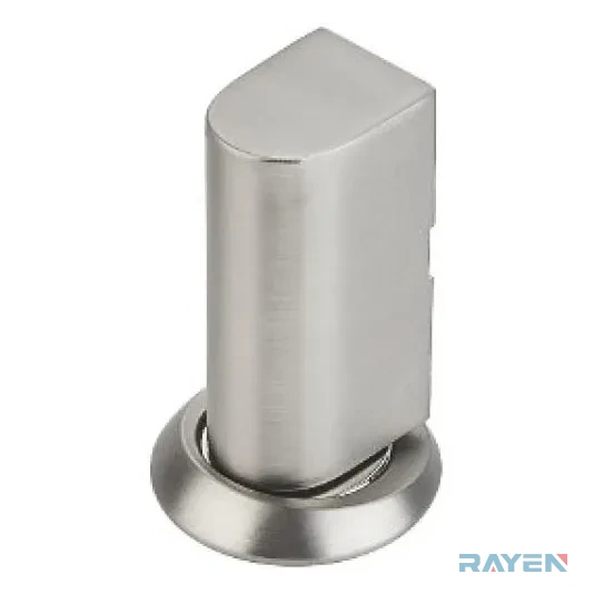 D3889 Door Stopper, Brushed Nickel
