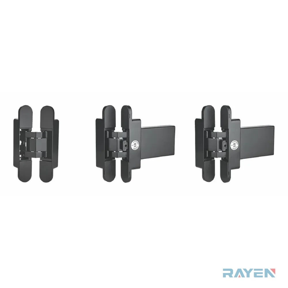 EDA-20 Concealed Hydraulic Hinge, Matt Black