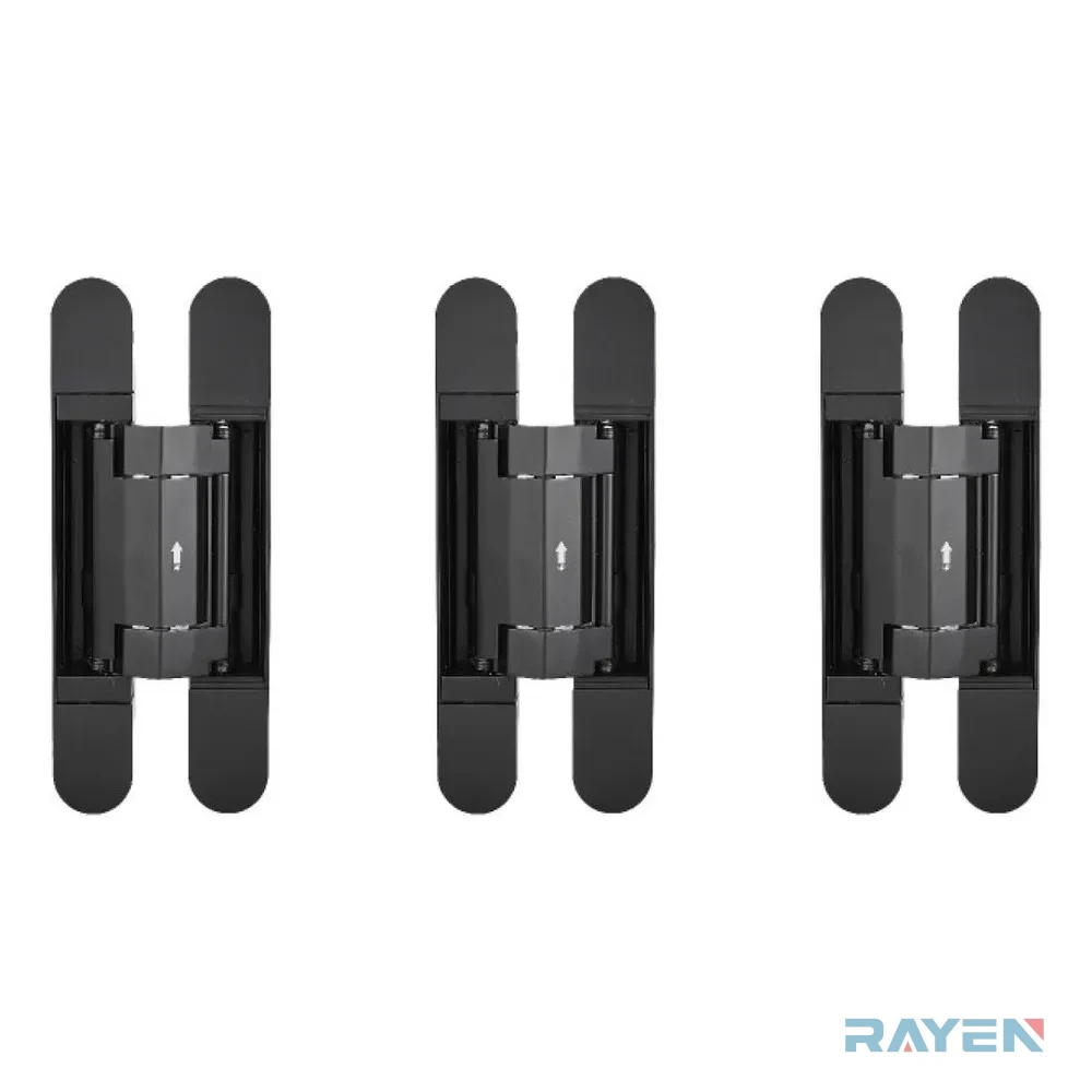 EDA-23 Concealed Hydraulic Hinge, Matt Black