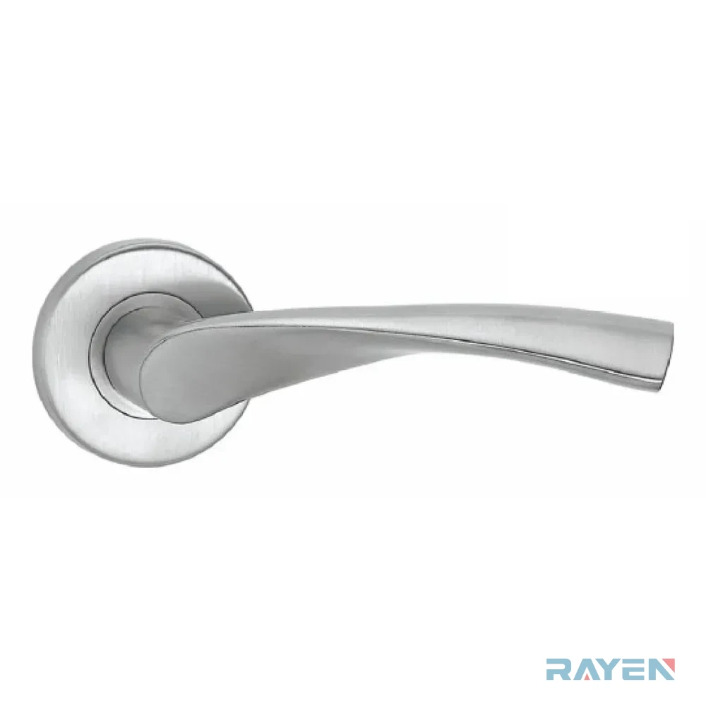 SA-219 Lever Handle, Brushed Stainless