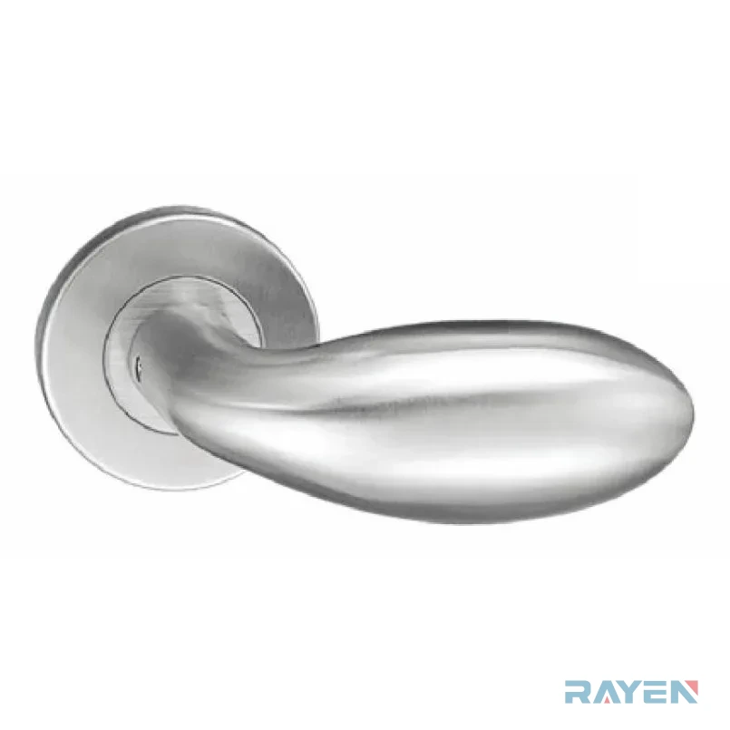 SA-305 Lever Handle, Brushed Stainless