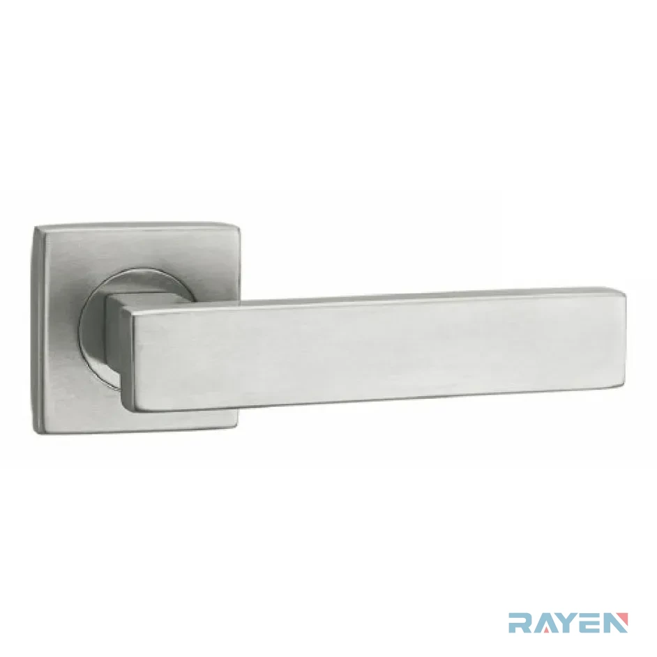 SF-24 Lever Handle, Brushed Stainless