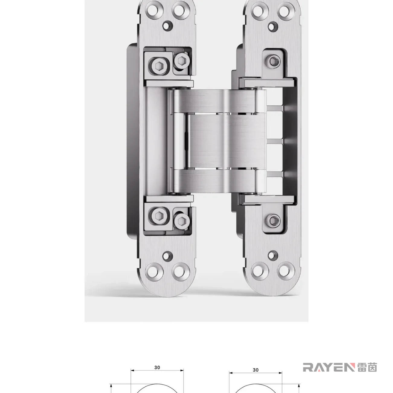 雷茵 RY80J 隐藏铰链